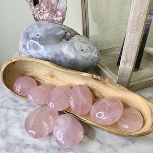 Rose Quartz palmstones