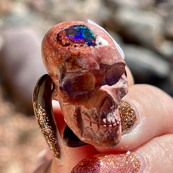 Cantera Opal Skull - Image #3