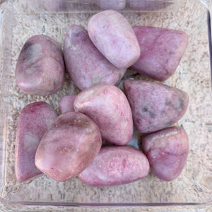 Pink Opal Tumbled Stones