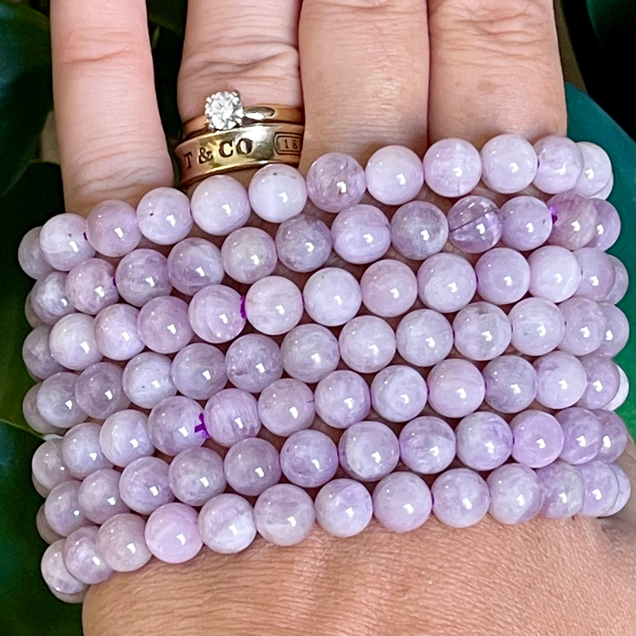 Kunzite Beaded Bracelets